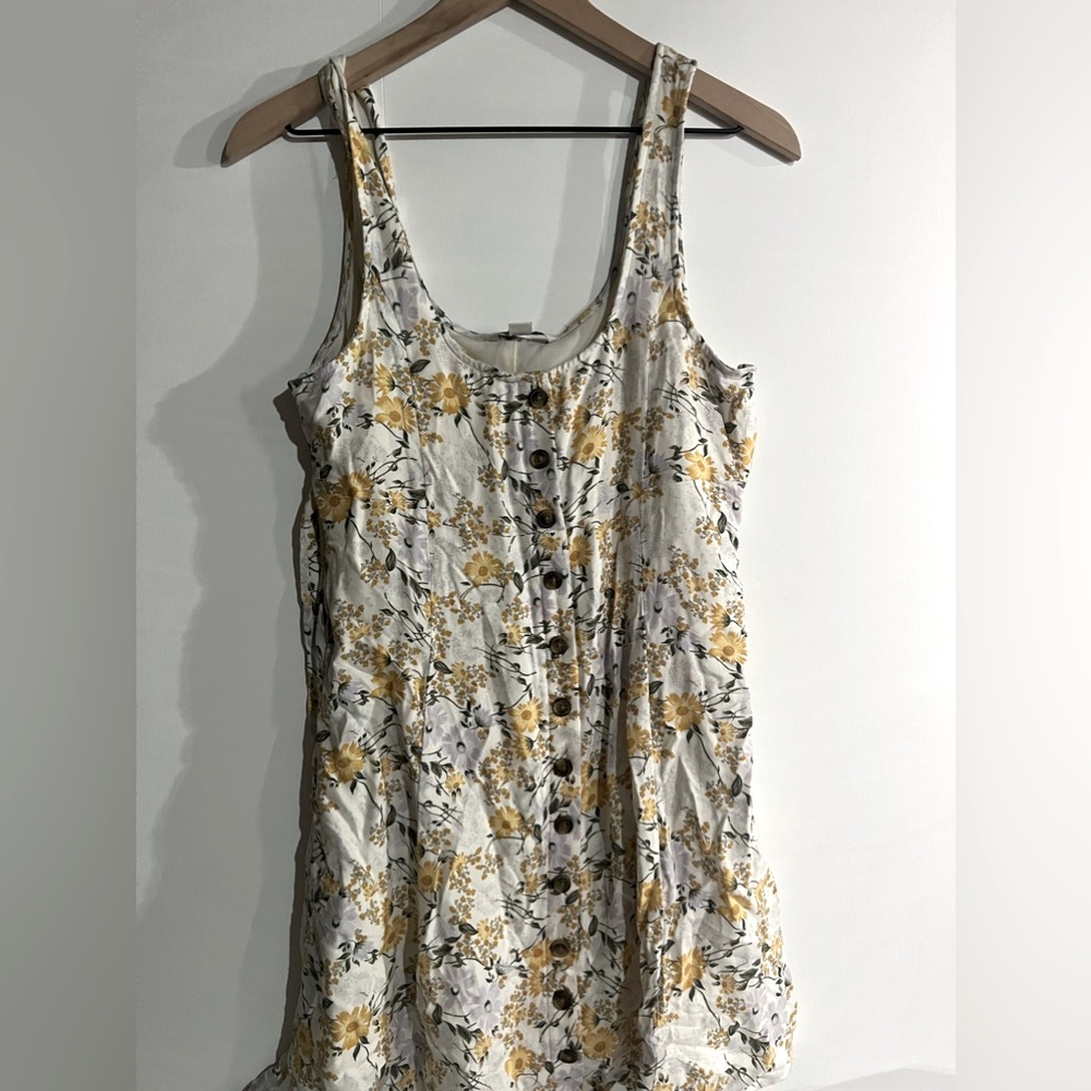 Button Down Flower Top